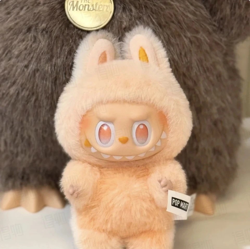 Pop Mart Labubu Peach Bunny Plush Toy Collectible