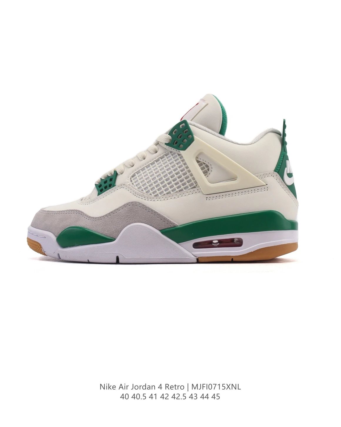 Nike Air Jordan 4 Retro Men’s Leather Basketball Shoes