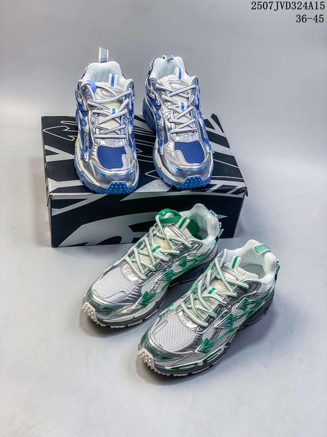 Off White Men's Mesh Running Shoes Lightweight Trainers 36-45