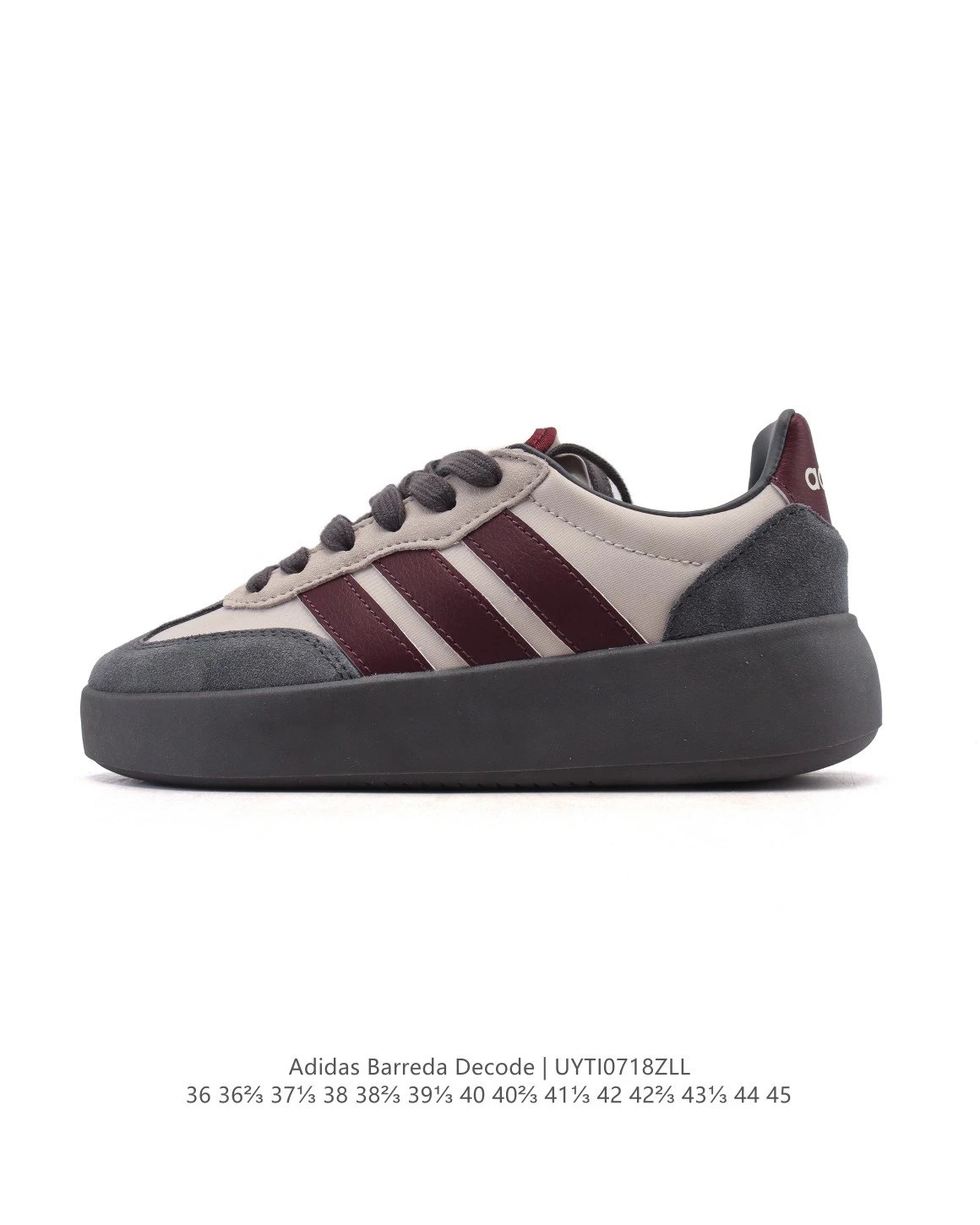 Adidas Barreda Decode Leather Low Top Sneakers