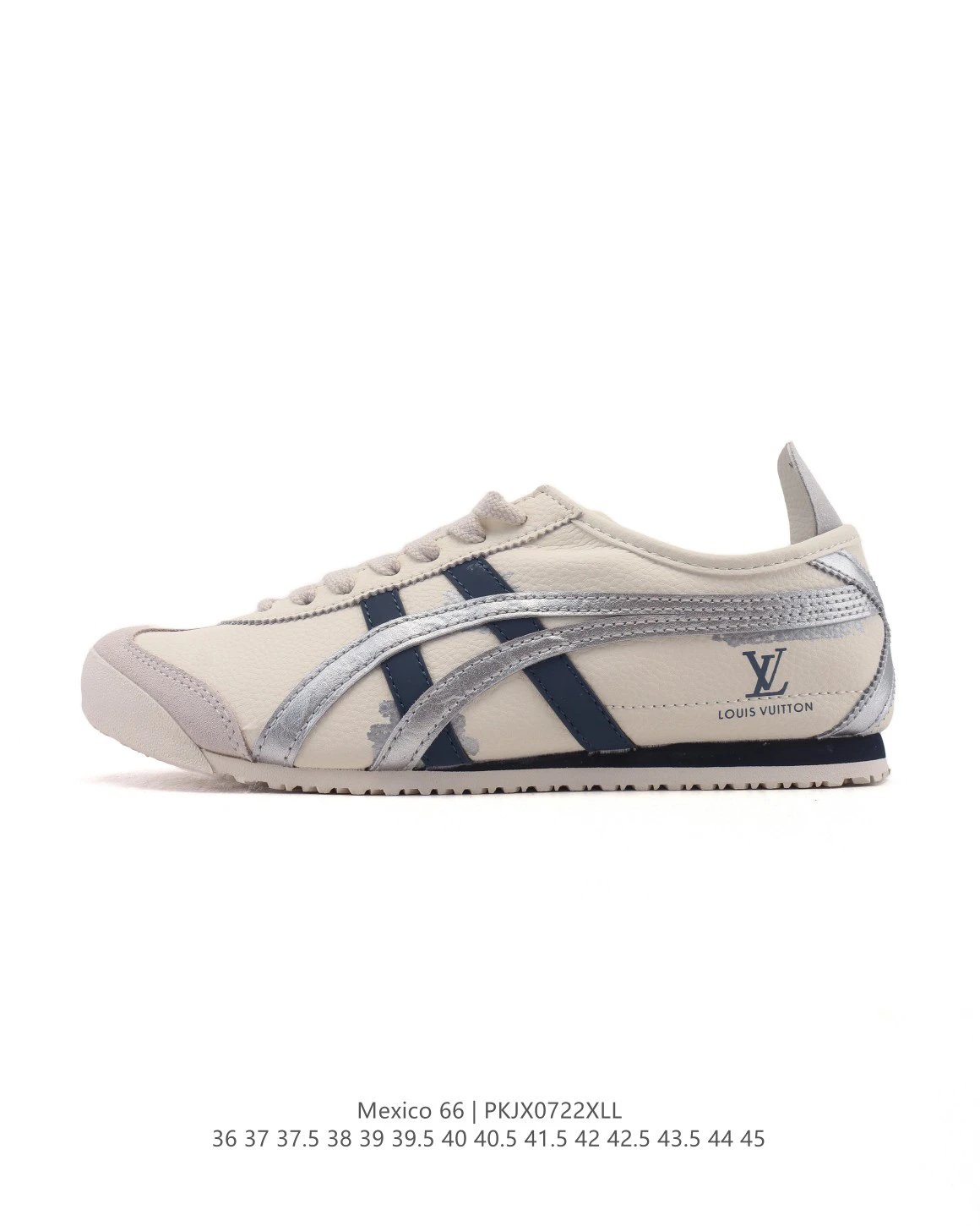 Louis Vuitton Mexico 66 Blue Leather Sneakers