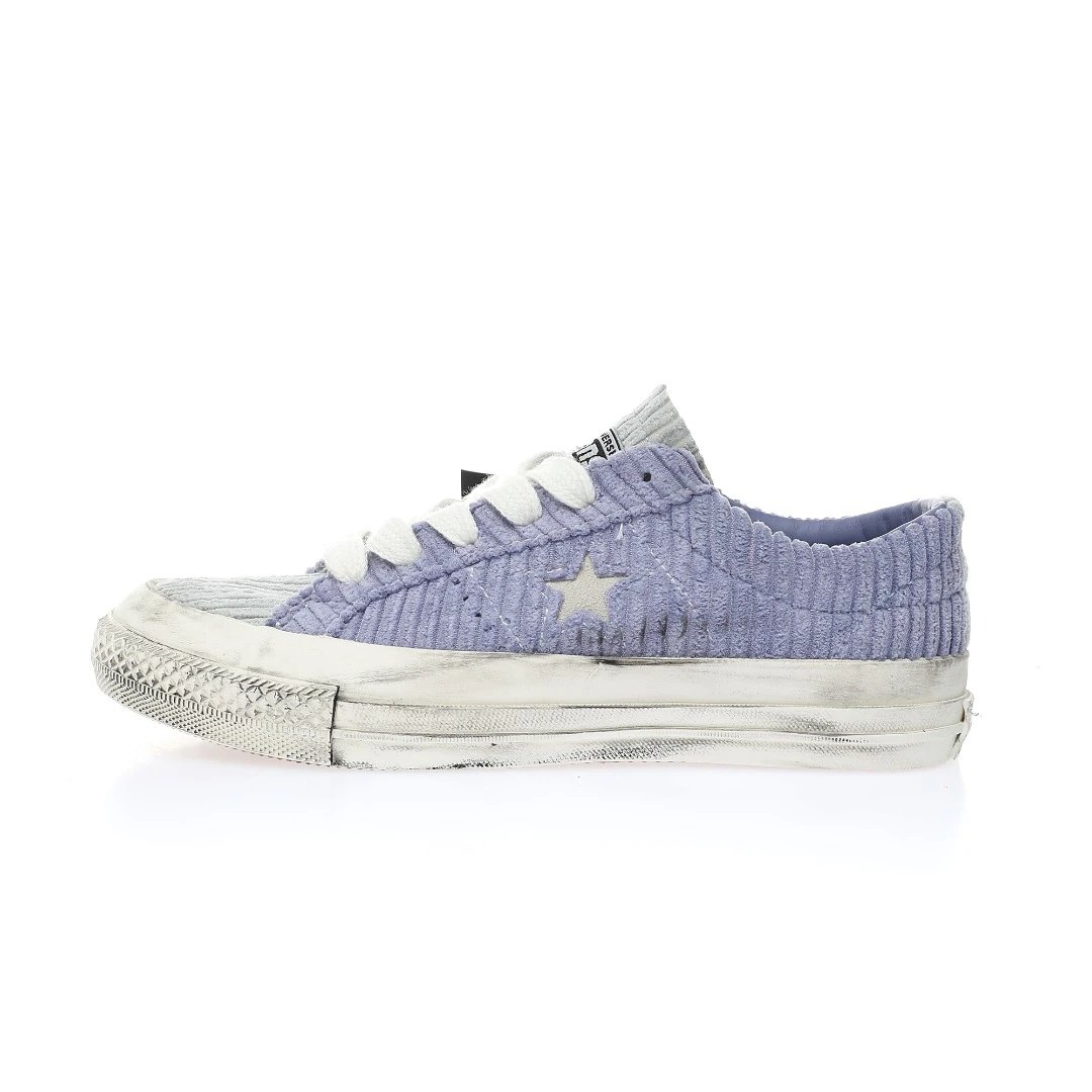 Converse Corduroy Star Low Top Purple Casual Sneakers
