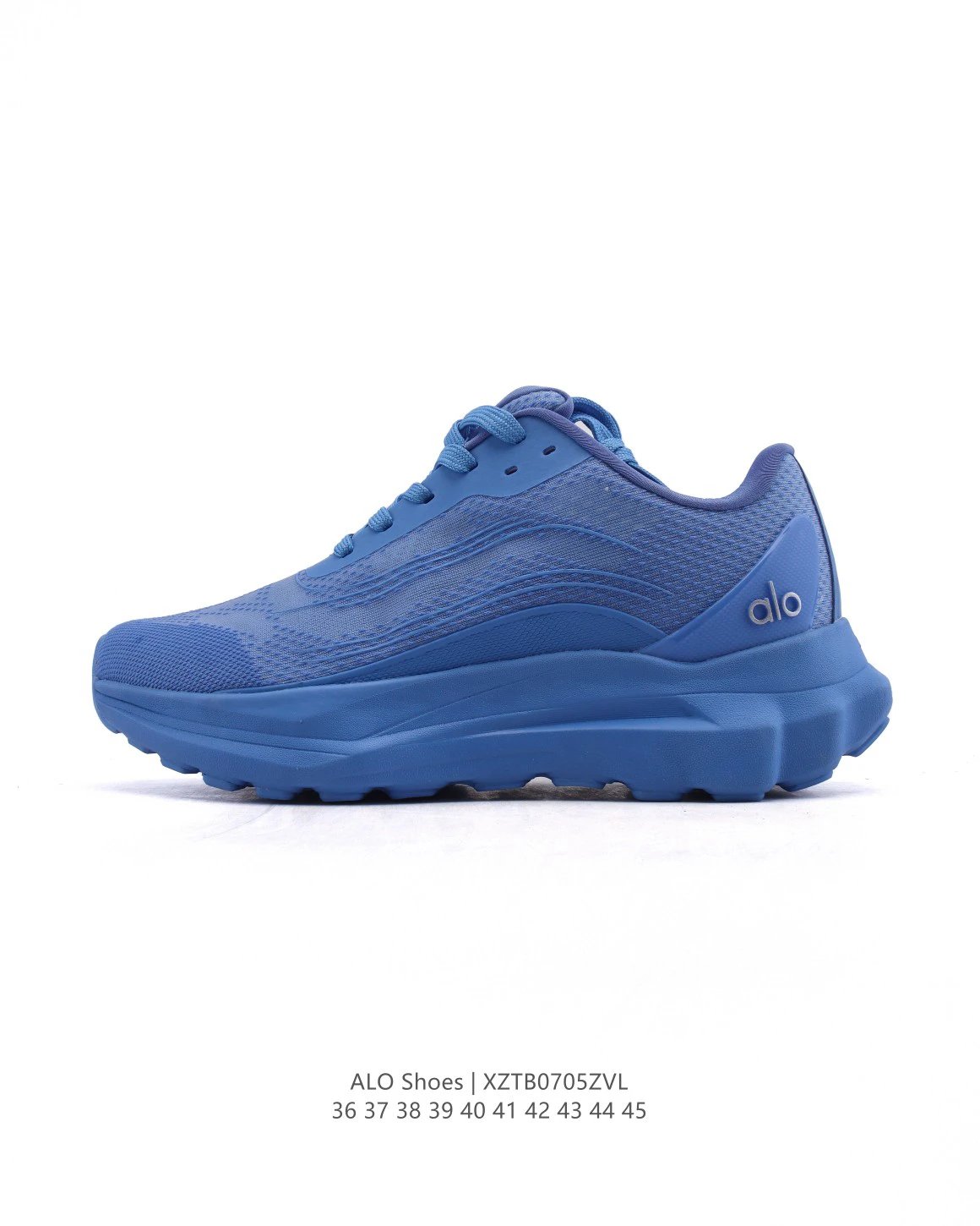 ALO Shoes Blue Lightweight Running Sneakers XZTB0705ZVL
