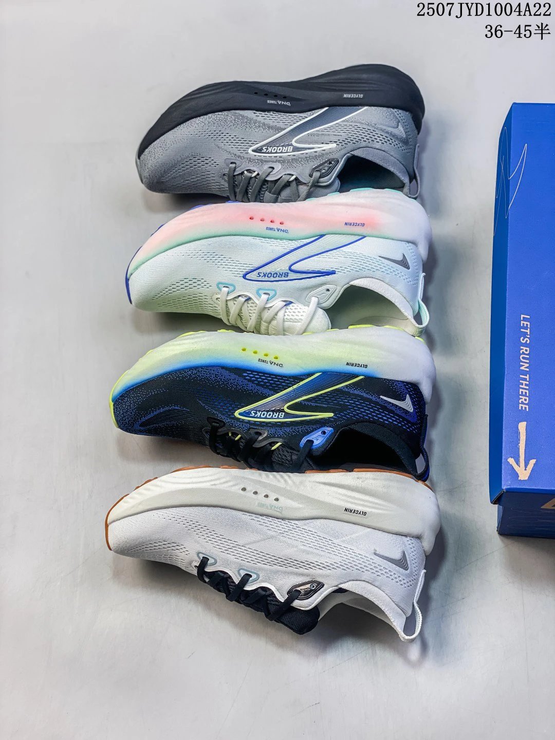 Brooks Running Shoes Lightweight Mesh Sneakers 36–45