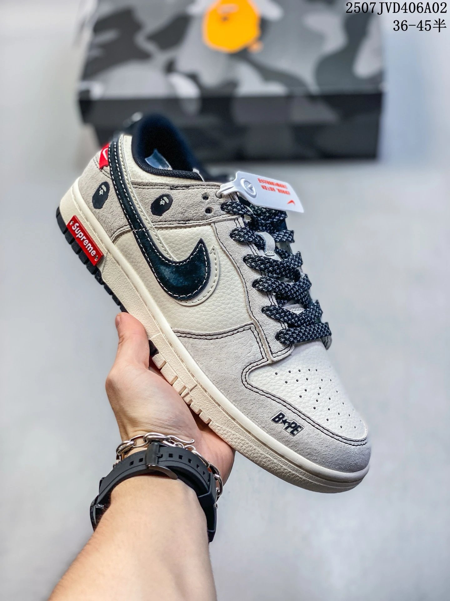 Nike Suede Casual Sneakers Black Swoosh Street Style Shoes