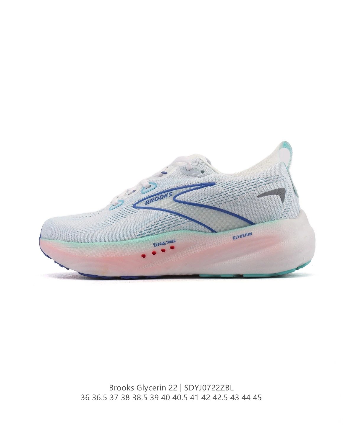 Brooks Glycerin 22 Running Shoes Lightweight Cushion Comfort
