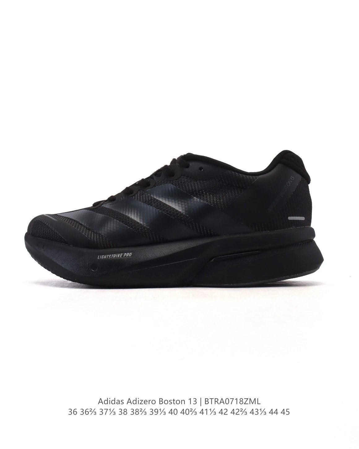 Adidas Adizero Boston 13 Black Running Shoes
