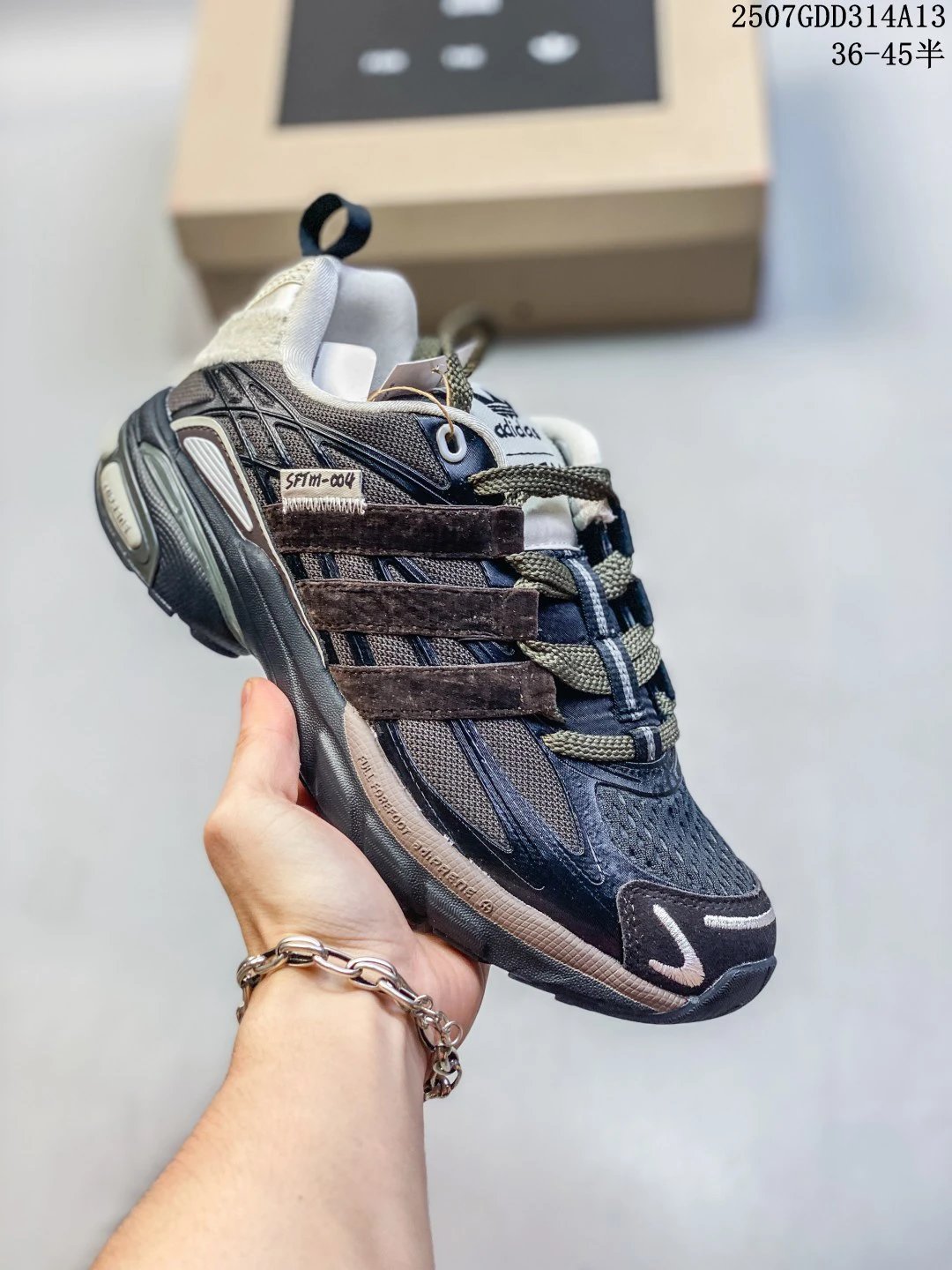 Adidas Retro Men Running Shoes Breathable Mesh Comfort