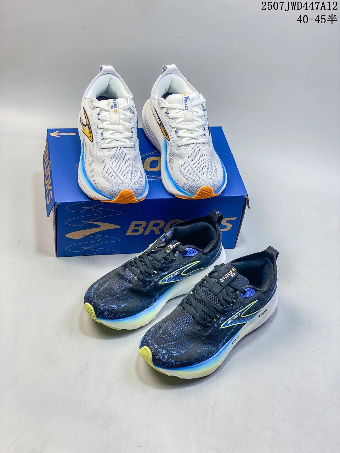 Brooks Men’s Lightweight Running Shoes Mesh Sneakers 40-45