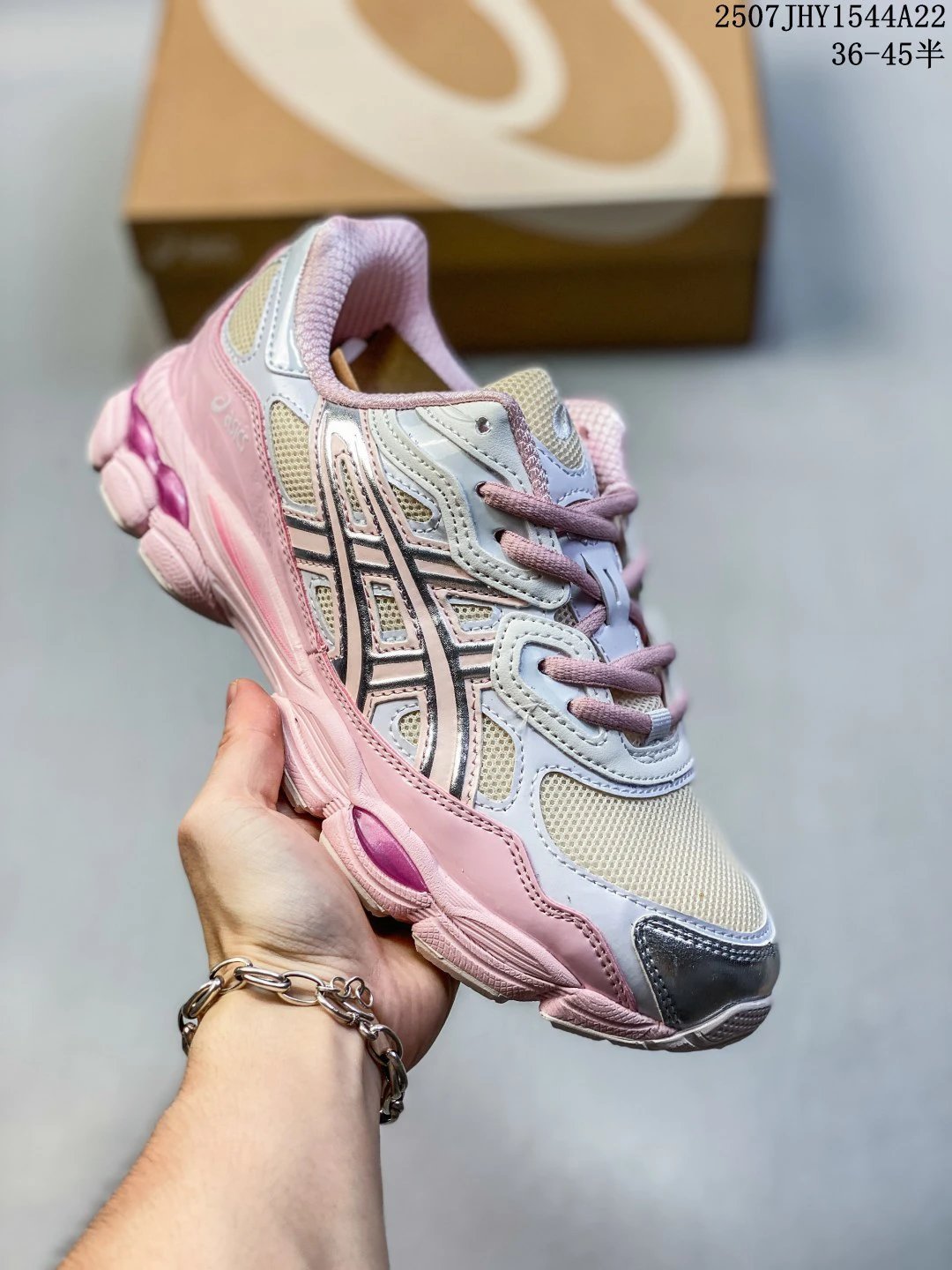 ASICS Women’s Pink Mesh Running Shoes