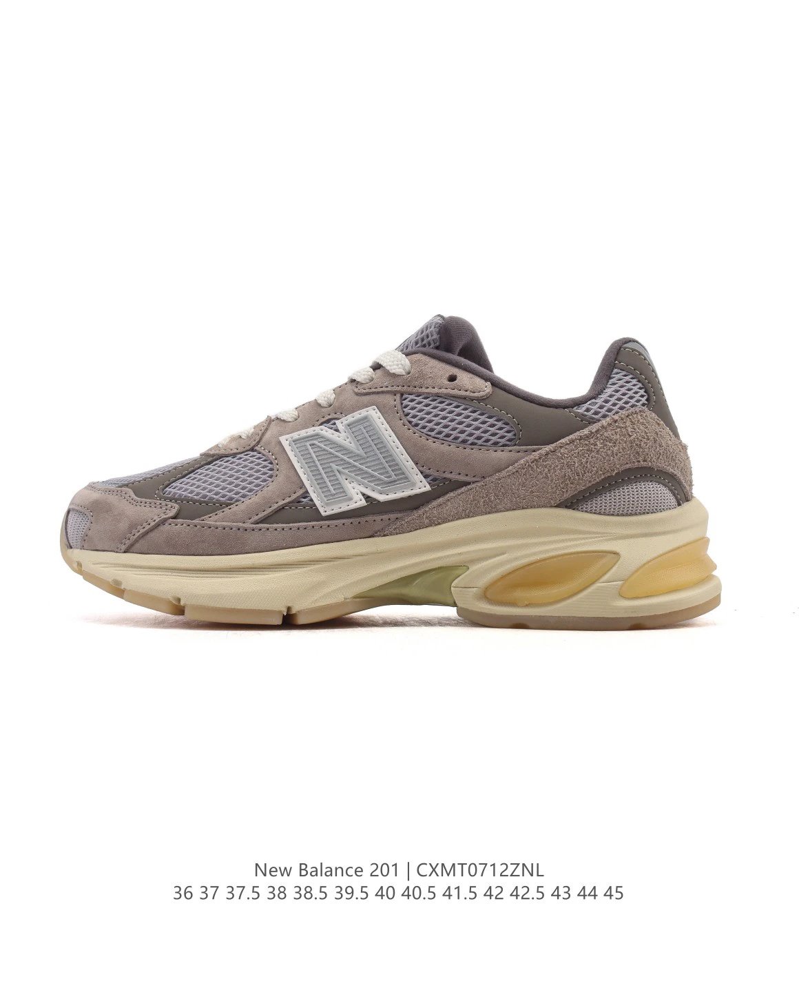 New Balance 201 Mesh Suede Running Shoes