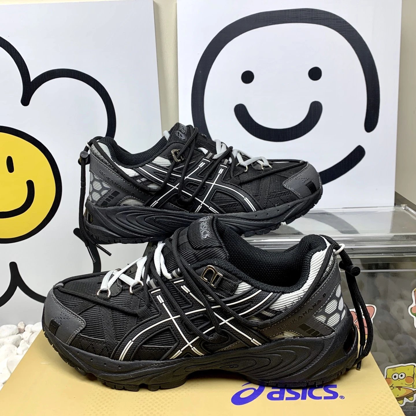 ASICS Men’s Black Trail Running Shoes Outdoor