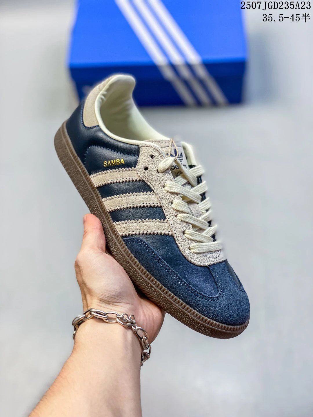 Adidas Samba Classic Retro Leather Sneakers