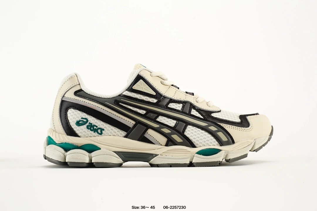 Asics Men Grey White Running Shoes 36-45