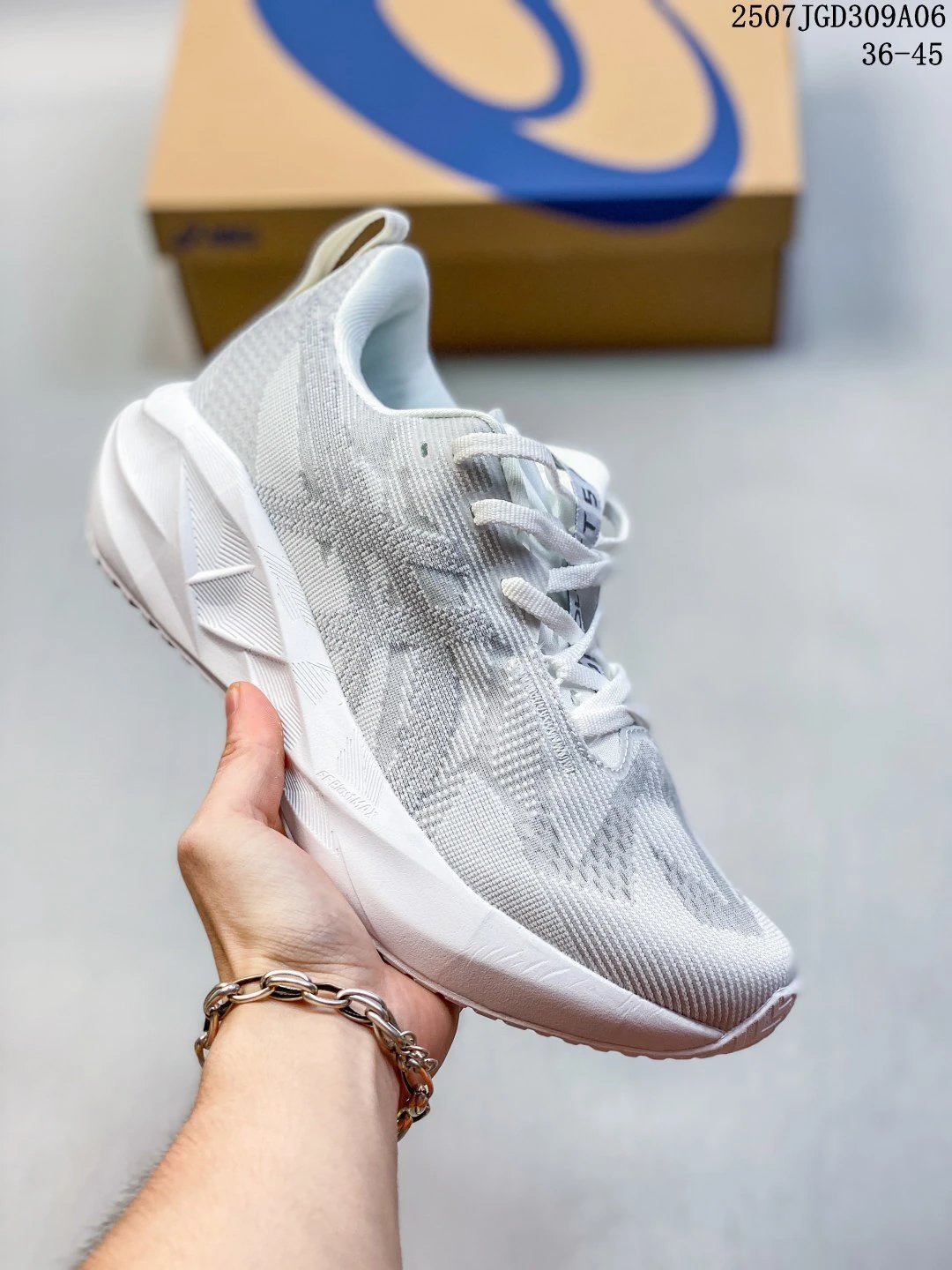 ASICS White Mesh Lightweight Running Shoes 36-45