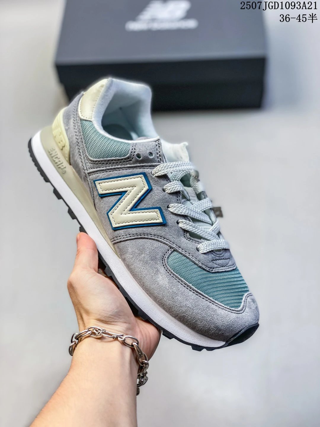 New Balance Retro Mesh Suede Running Shoes 36-45