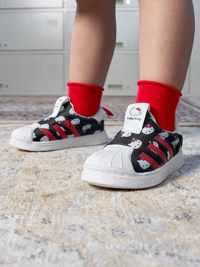 Adidas Kids Slip-On Sneakers Lightweight Breathable Shoes