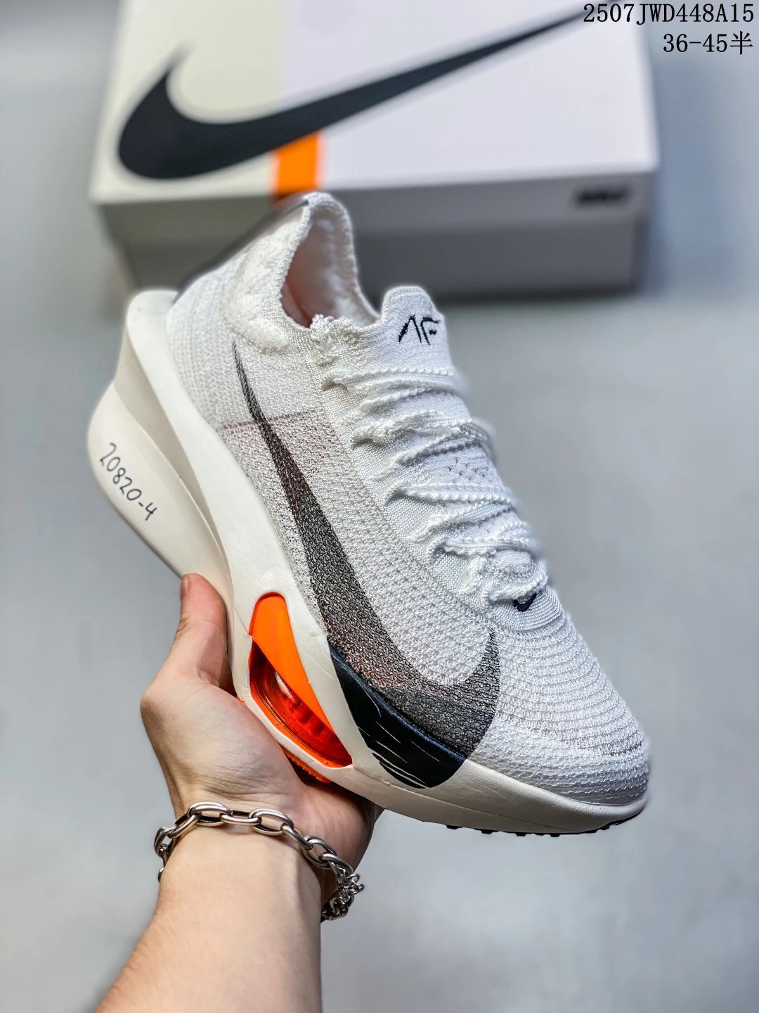 Nike Flyknit White Running Shoes Lightweight Sneakers