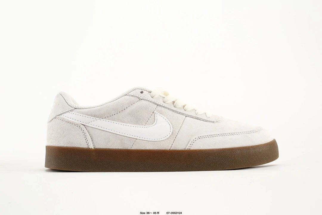 Nike Grey Suede Men’s Casual Sneakers Gum Sole