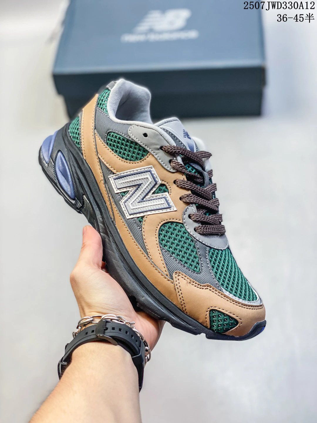 New Balance Men’s Green Tan Running Shoes 36-45