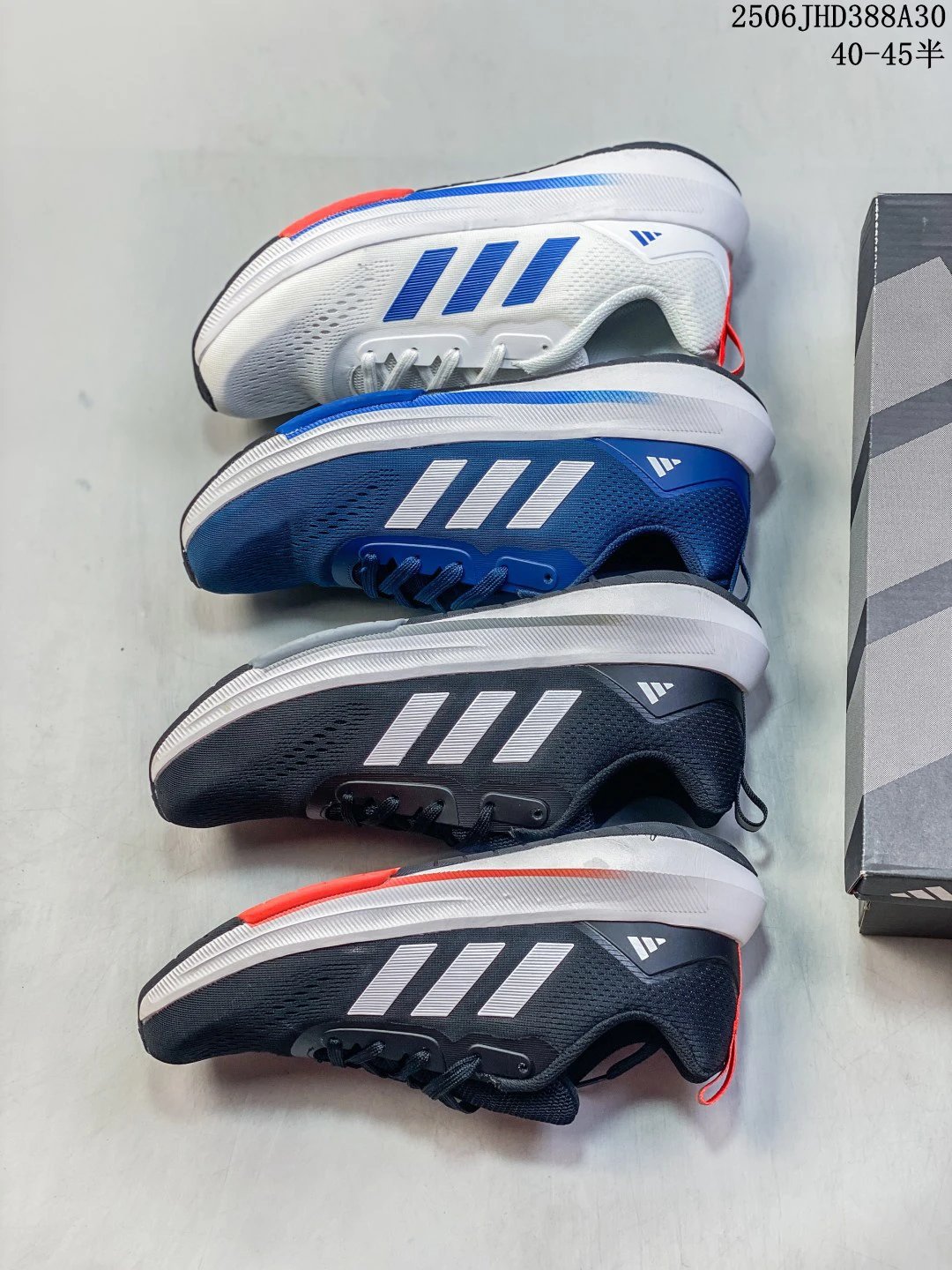 Adidas Men Lightweight Running Mesh Sneakers 40-45