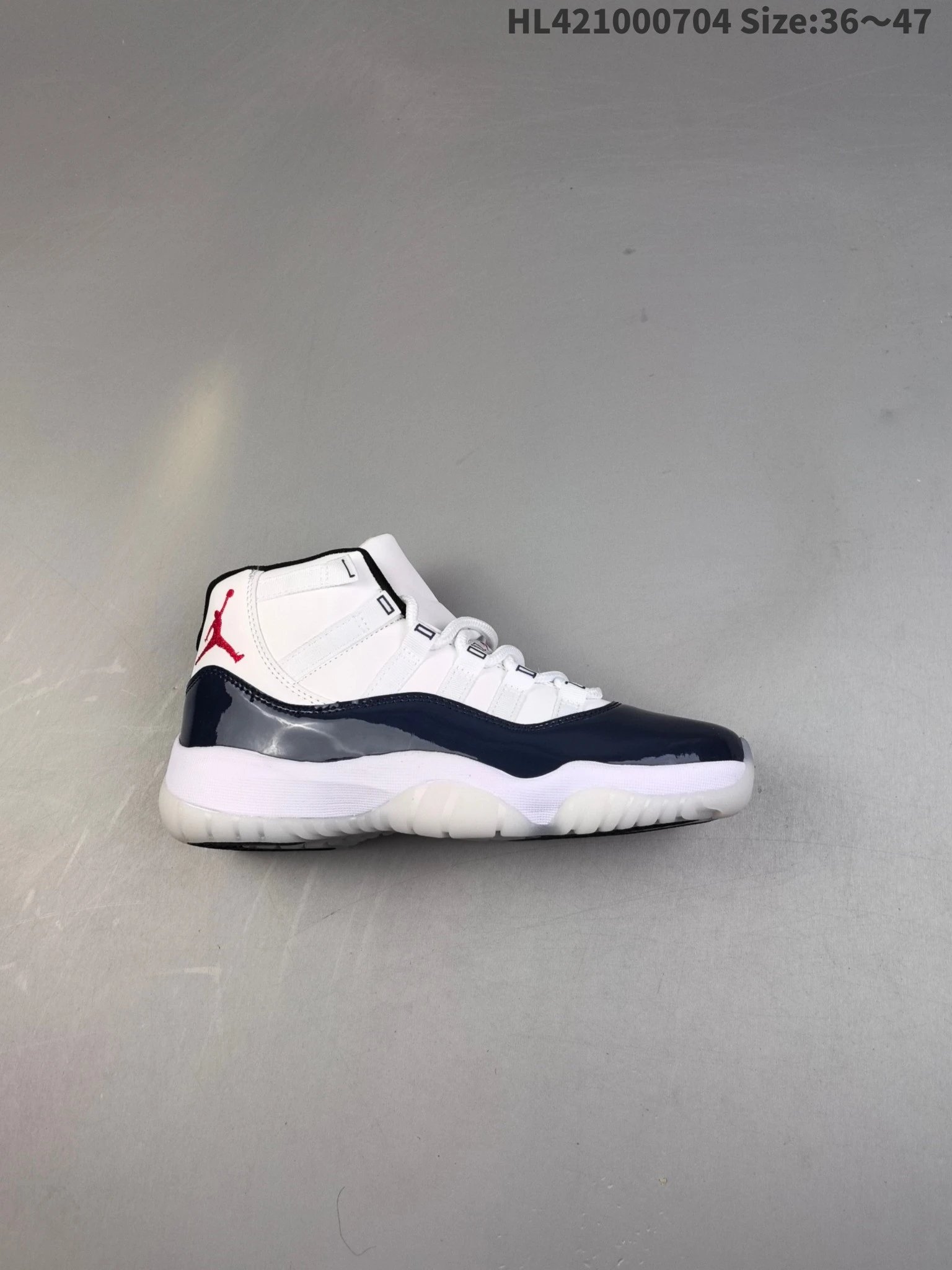 Air Jordan White Navy Men Basketball Shoes HL421000704