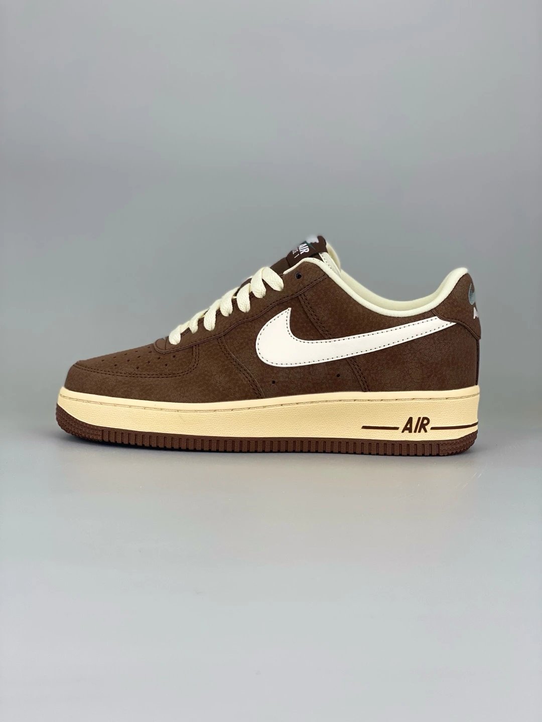 Nike Air Force 1 Low Brown Suede Sneakers
