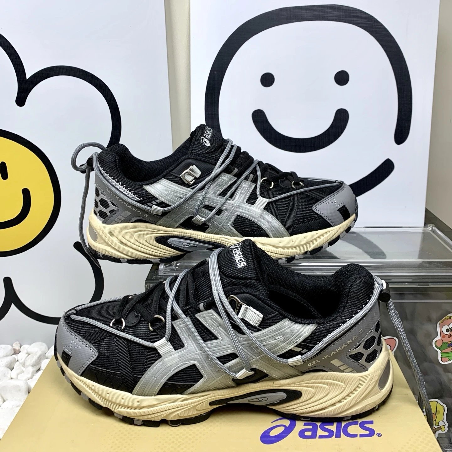 ASICS Gel-Kayano Black Running Sneakers Men