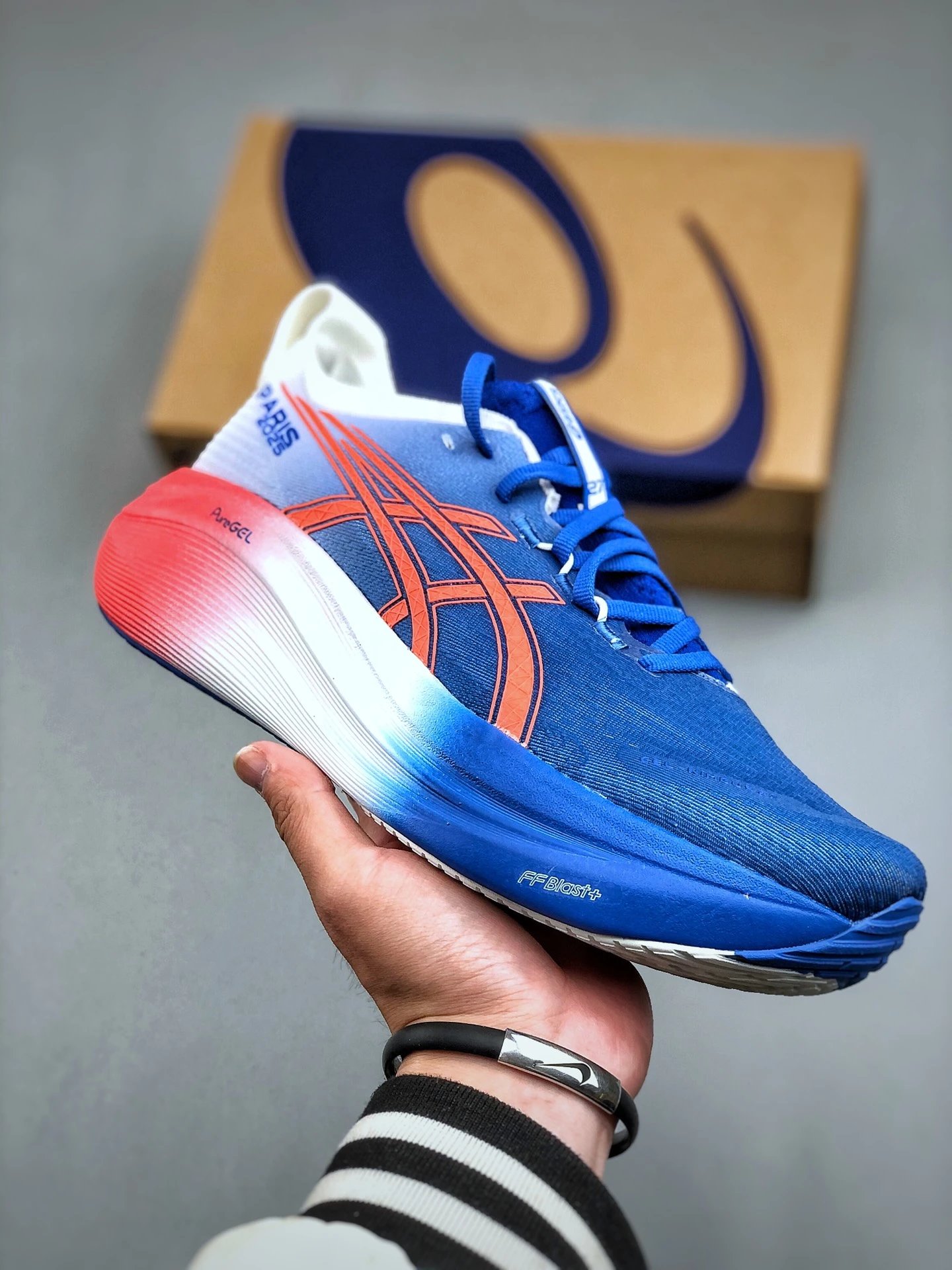 ASICS FF Blast+ Blue Running Shoes Lightweight