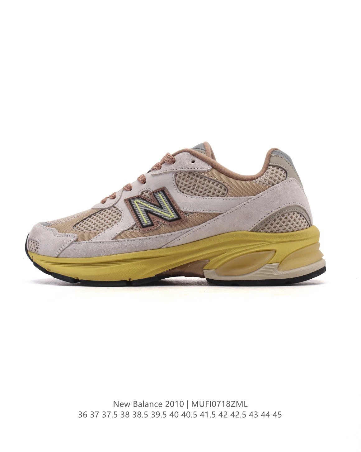 New Balance 2010 Retro Dad Running Shoes Mesh Cushion
