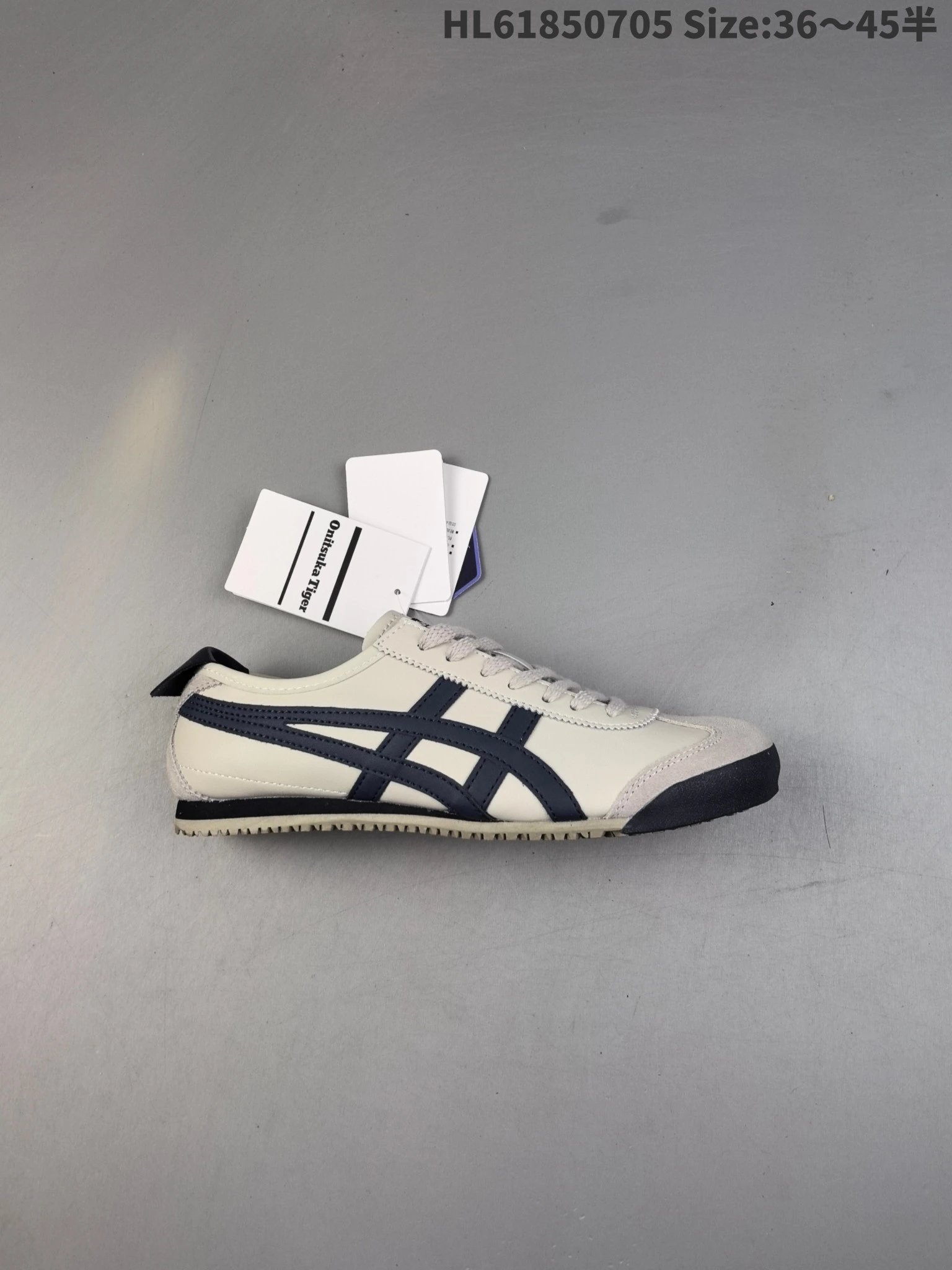 Onitsuka Tiger HL61850705 White Navy Classic Sneakers