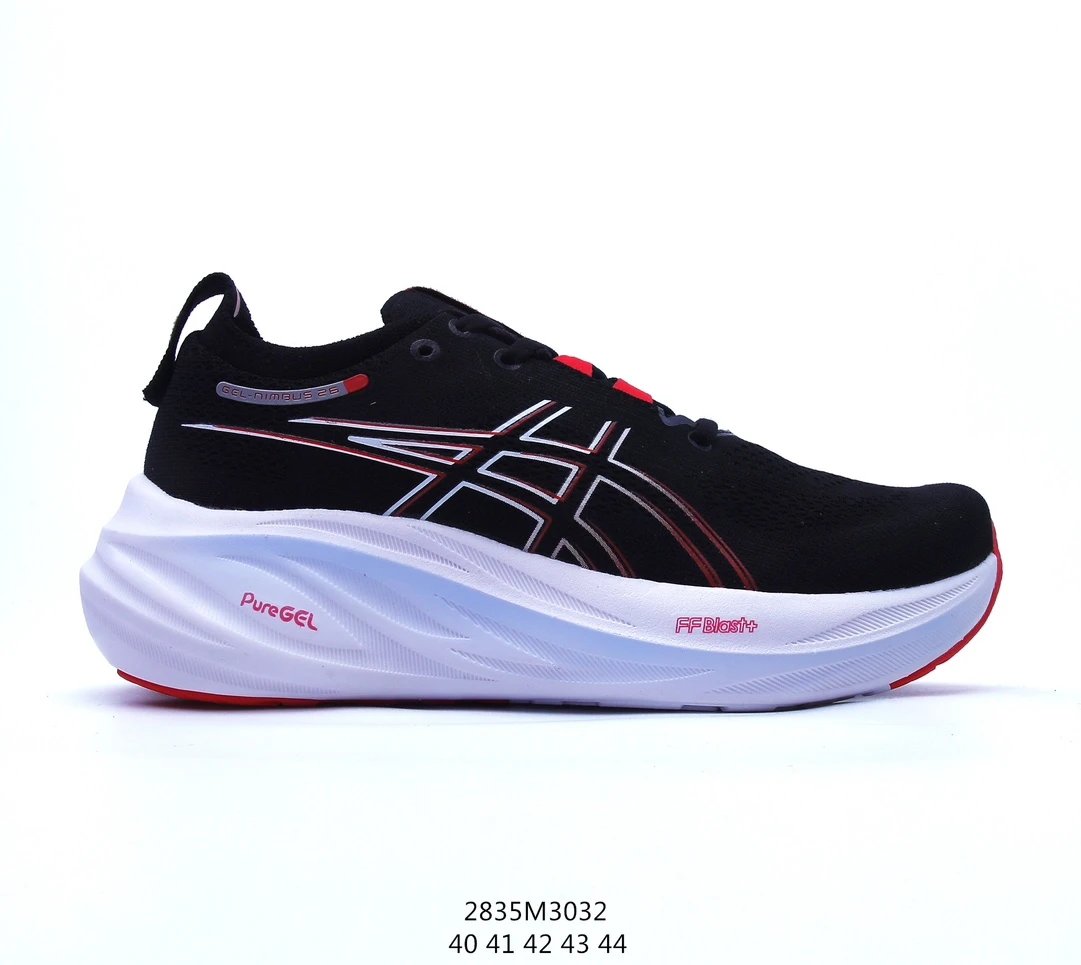 ASICS Gel-Nimbus 25 Men’s Running Shoes Black White
