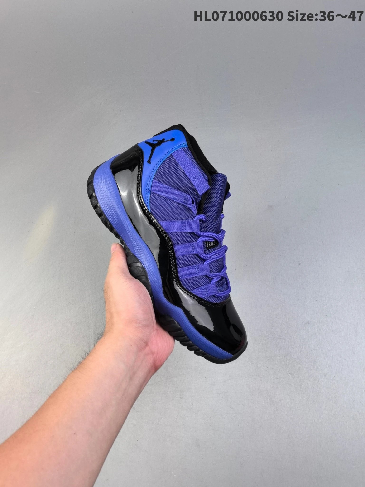 Air Jordan HL071000630 Purple Black Men’s Sneakers