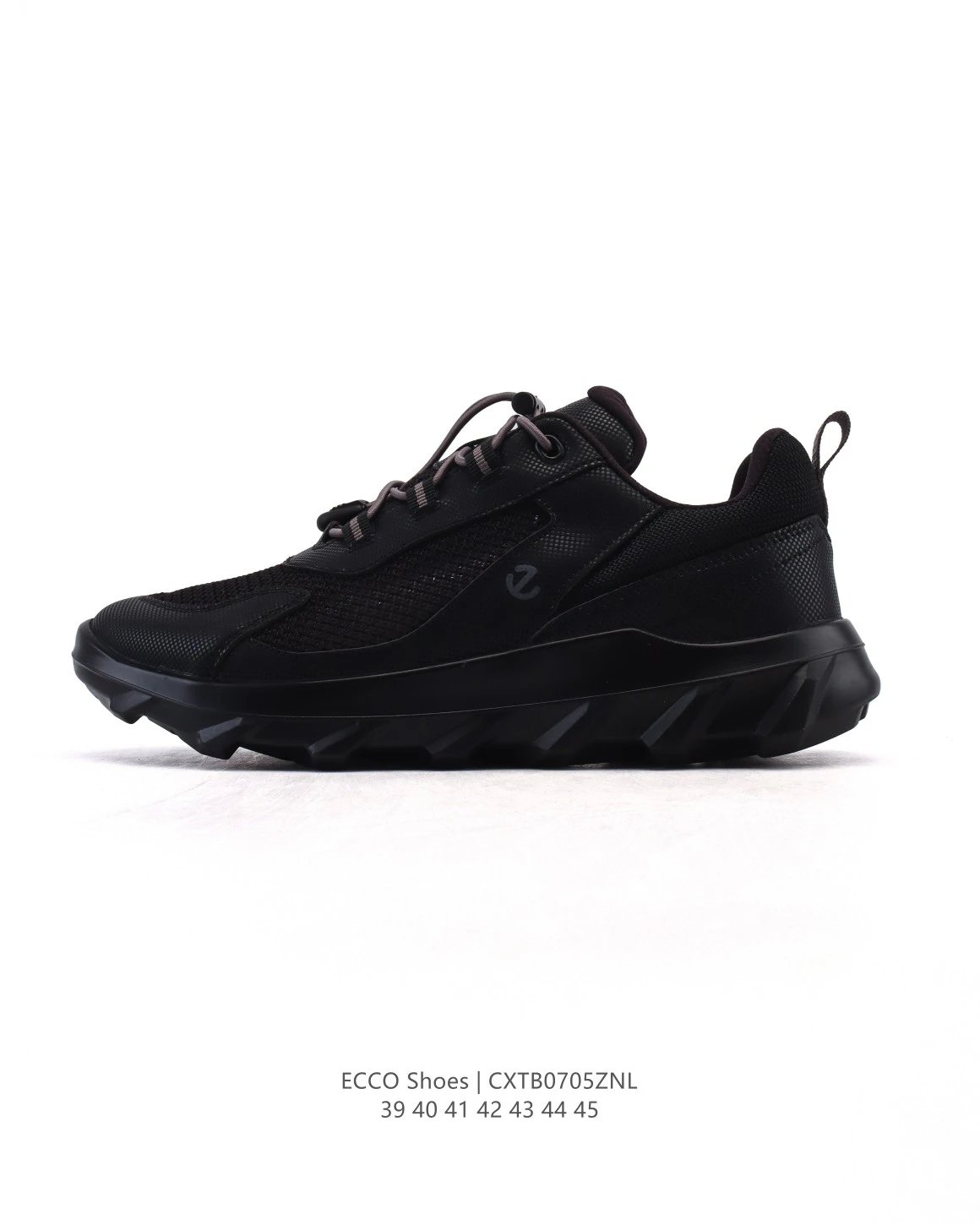 ECCO CXTB0705ZNL Men’s Black Mesh Sneakers