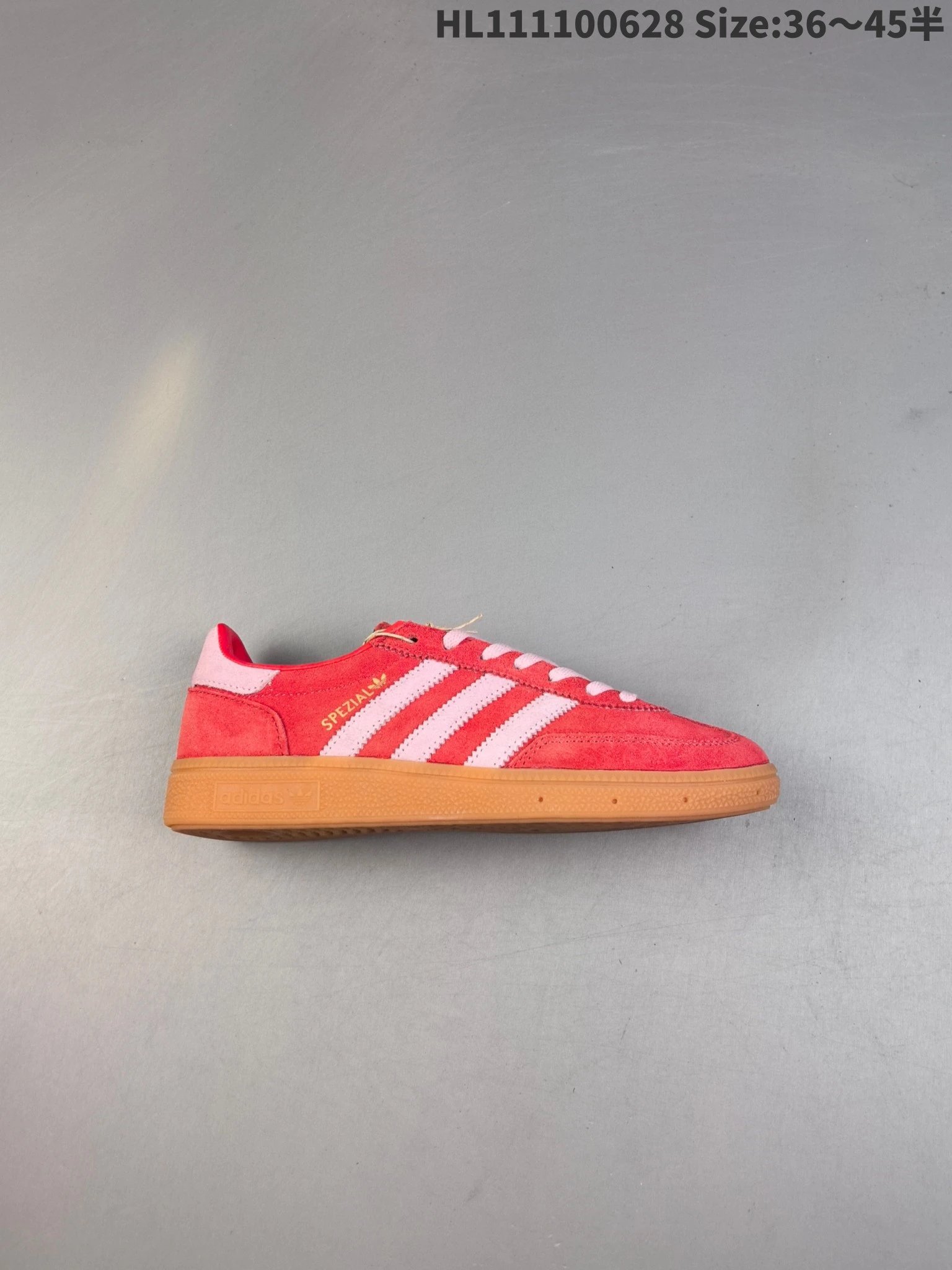 Adidas Spezial Red Suede Retro Sneakers Shoes