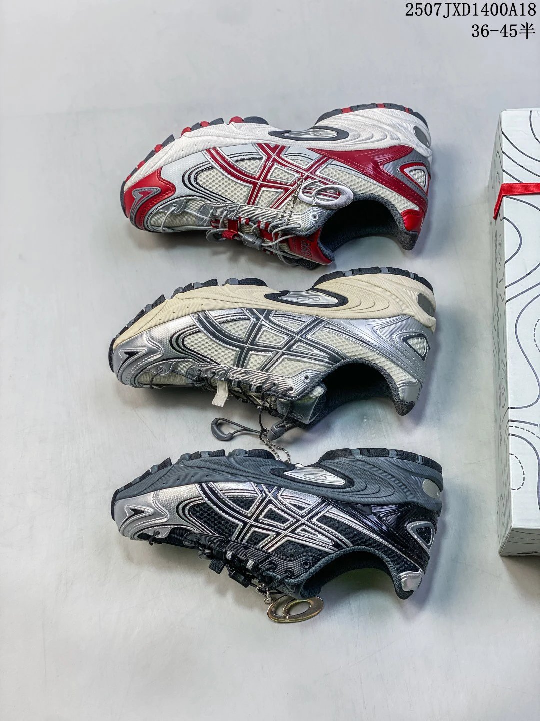 ASICS Men Trail Running Shoes Mesh Lightweight 36-45