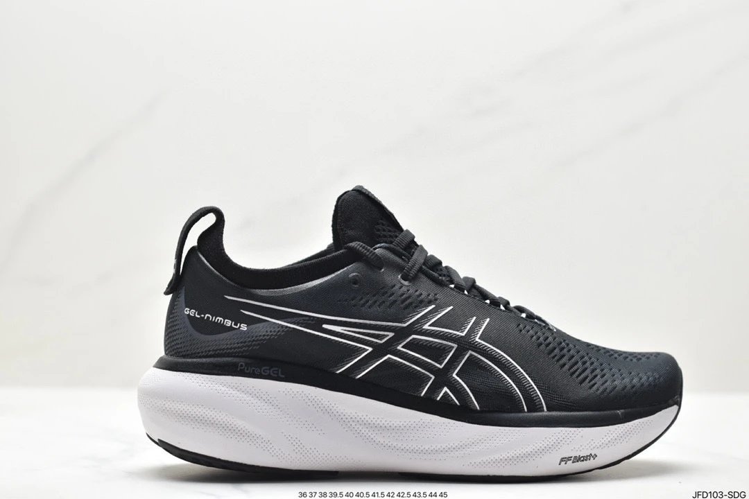 ASICS GEL-Nimbus PureGEL Black Running Shoes