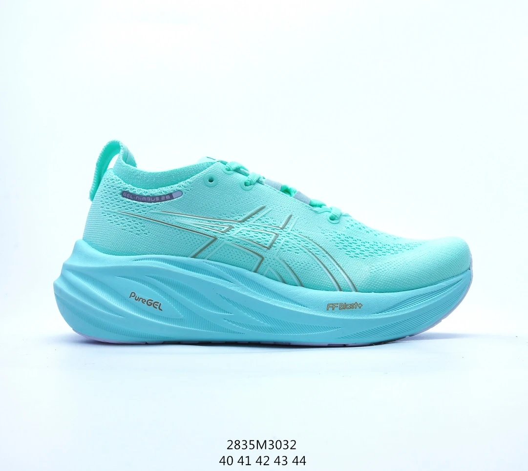 ASICS Gel-Nimbus 25 Aqua Blue Running Shoes