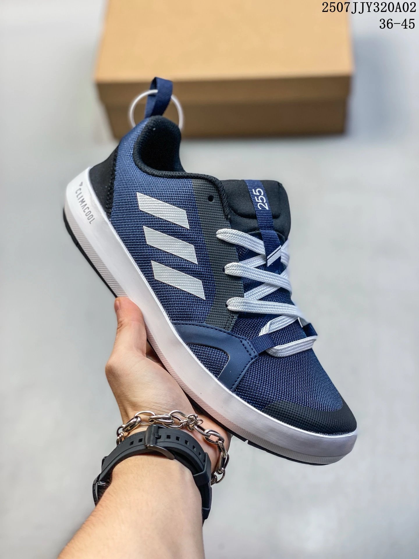 Adidas Men’s Lightweight Breathable Running Shoes 36-45