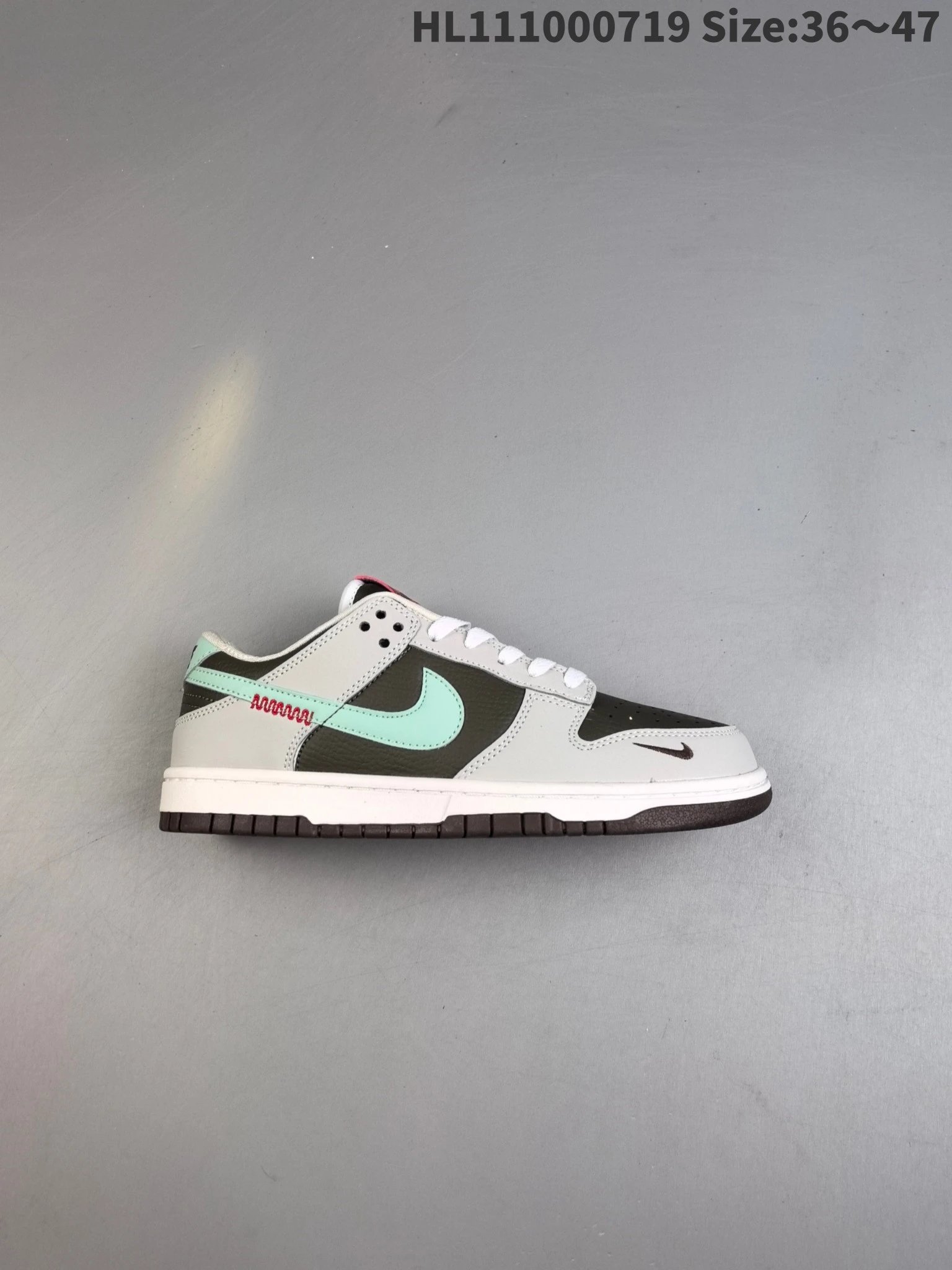 Nike Men’s Mint Green Low Top Casual Sneakers HL111000719