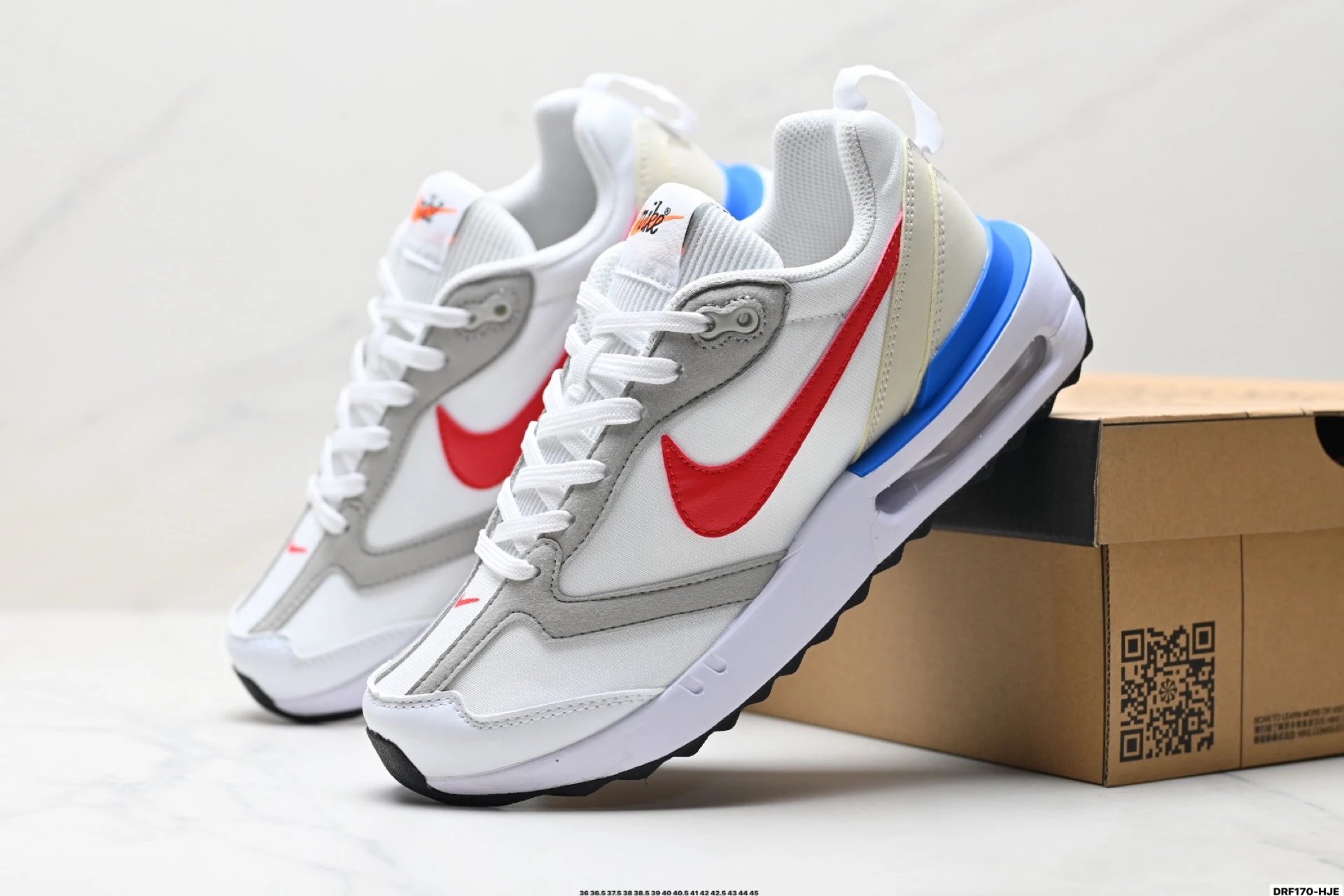 Nike Air Max Red Swoosh Retro Running Shoes