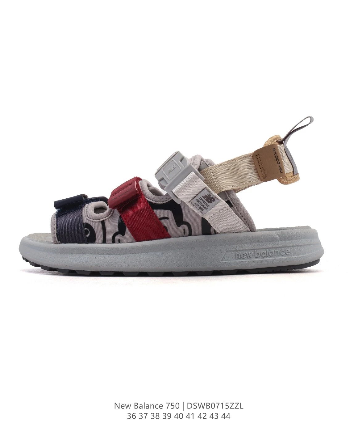 New Balance 750 Men’s Sport Sandals Adjustable EVA Sole