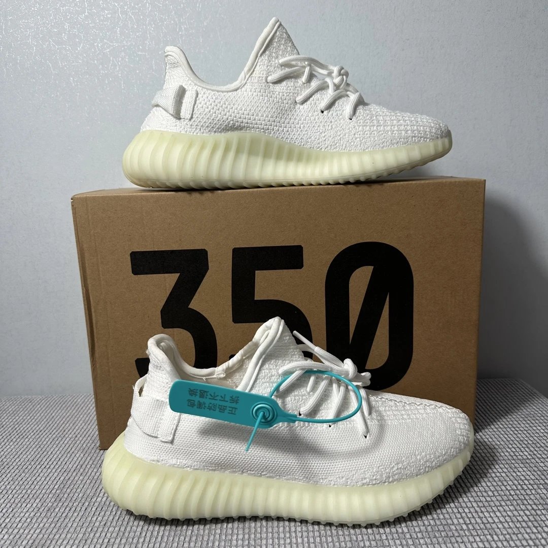 Yeezy Knit Glow Sole Running Shoes Sneakers for Men