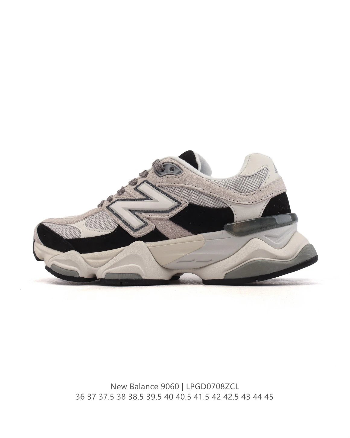 New Balance 9060 Retro Mesh Suede Running Shoes