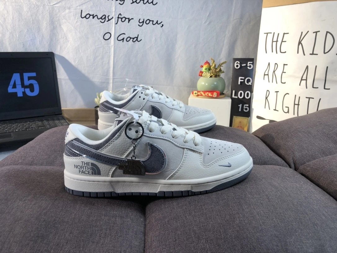 Nike x The North Face White Leather Sneakers