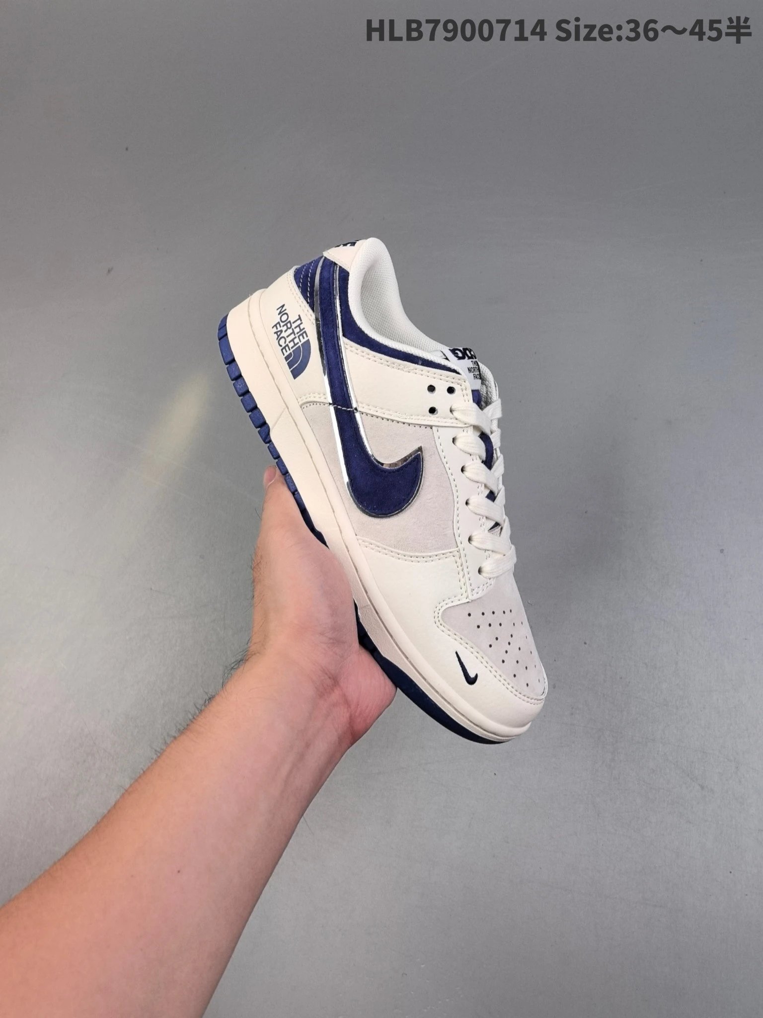 Nike The North Face HLB7900714 White Navy Sneakers