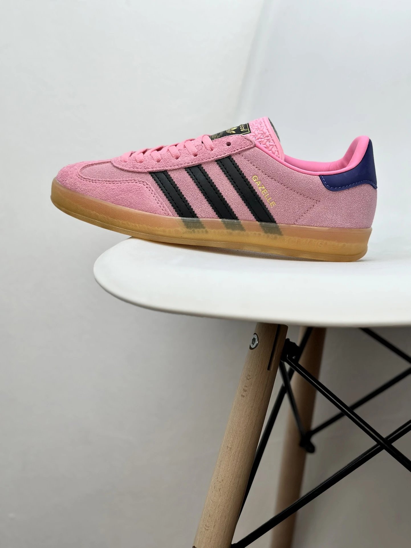 Adidas Gazelle Pink Suede Casual Sneakers Shoes
