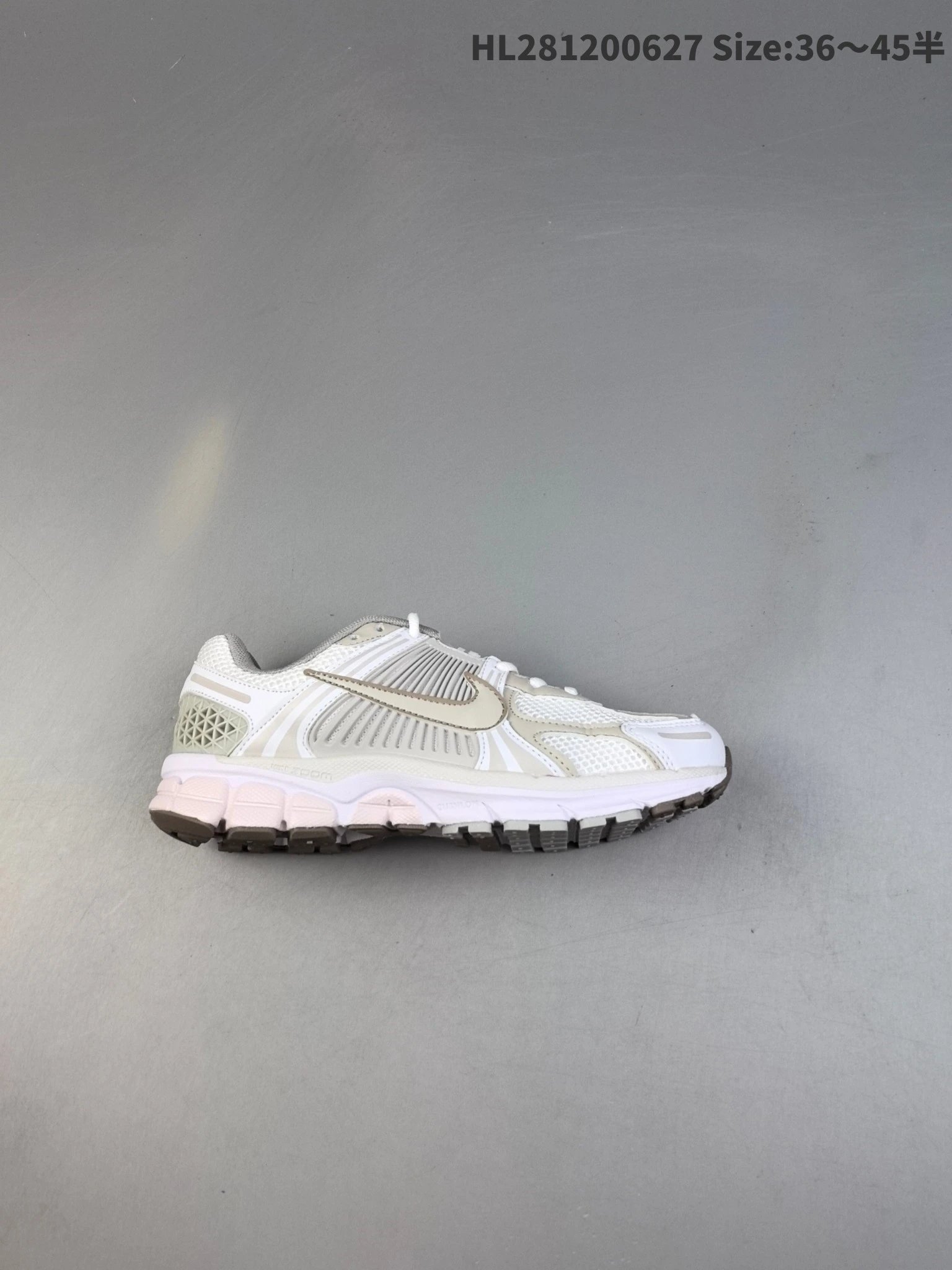 Nike Zoom White Mesh Running Shoes HL281200627