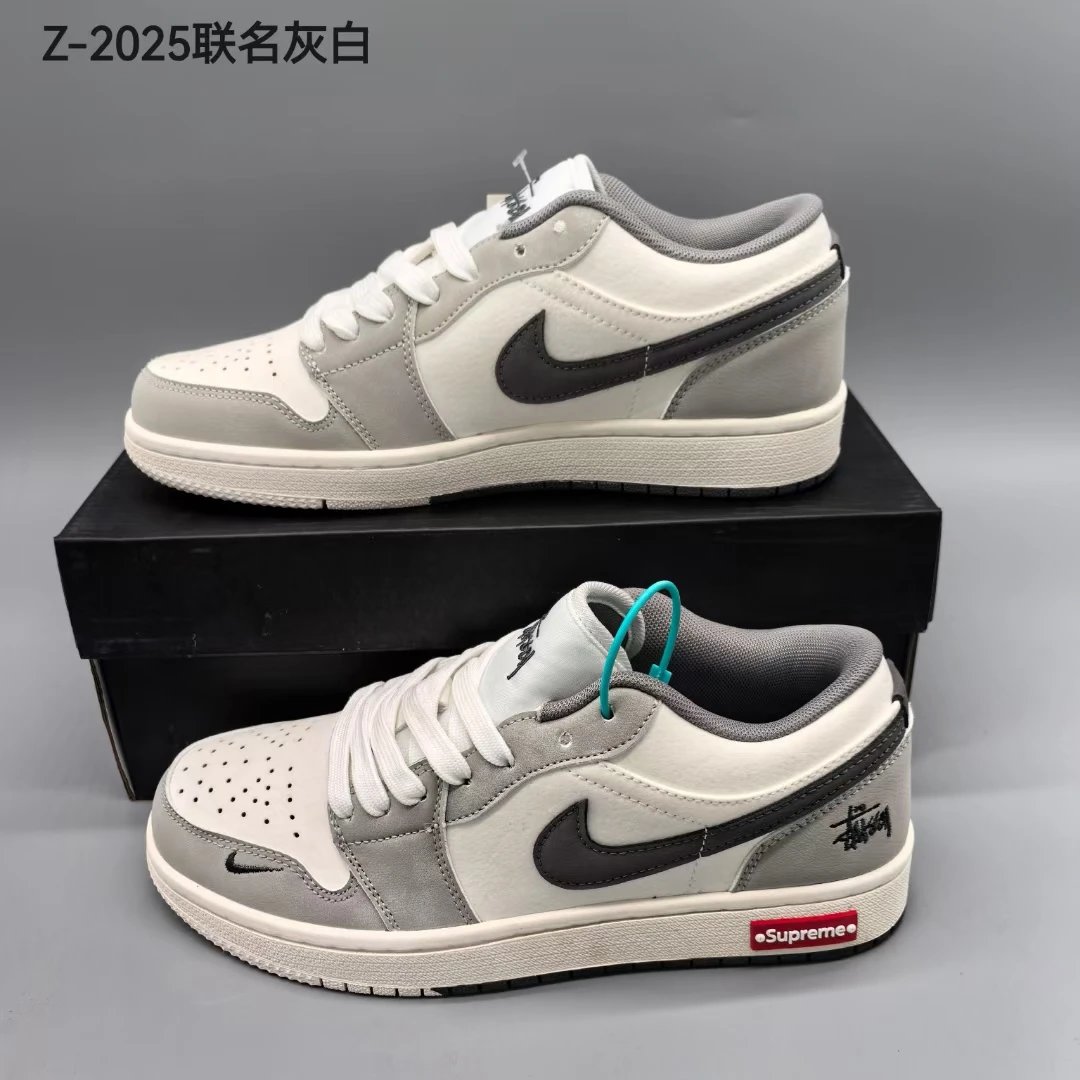 Air Jordan Z-2025 Grey White Low Sneakers