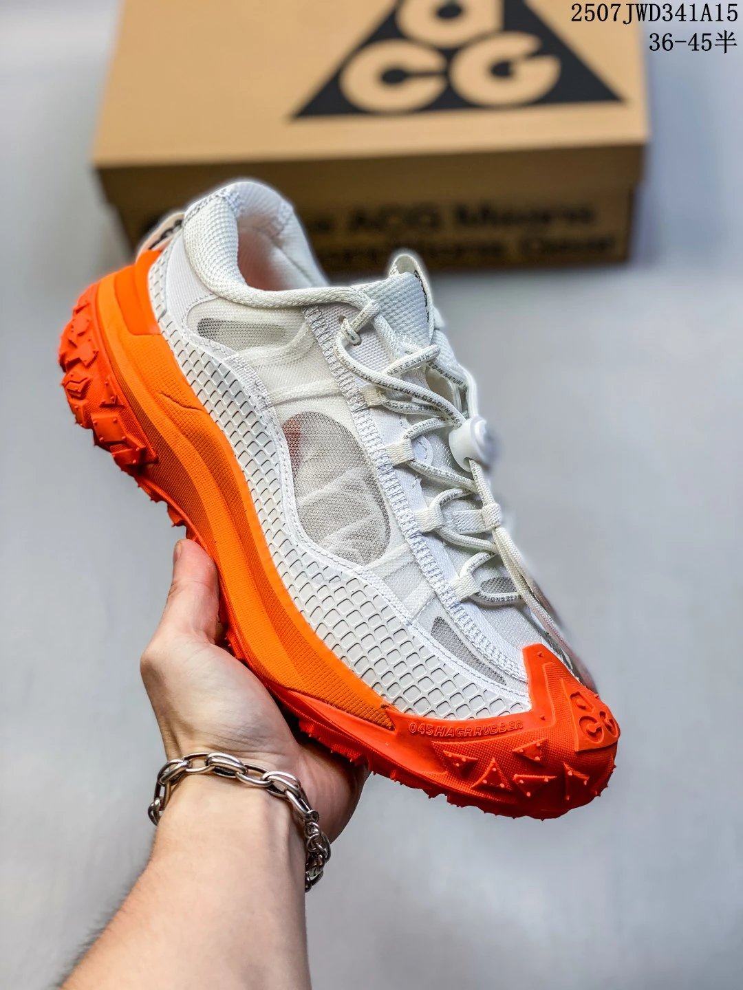 ShoesACG Outdoor Trail Mesh Sneakers Orange Sole